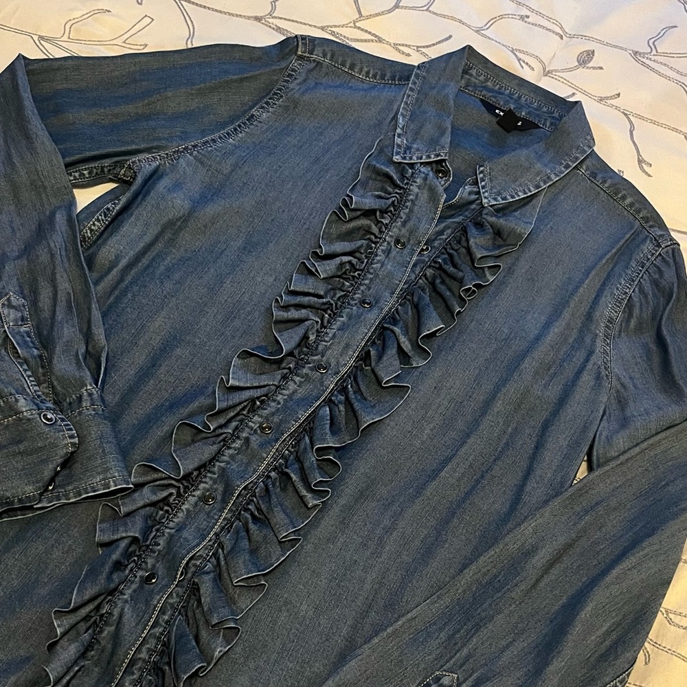 Express denim shirt size S